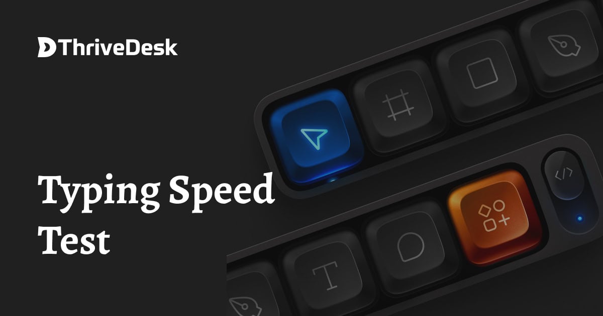 Typing speed test